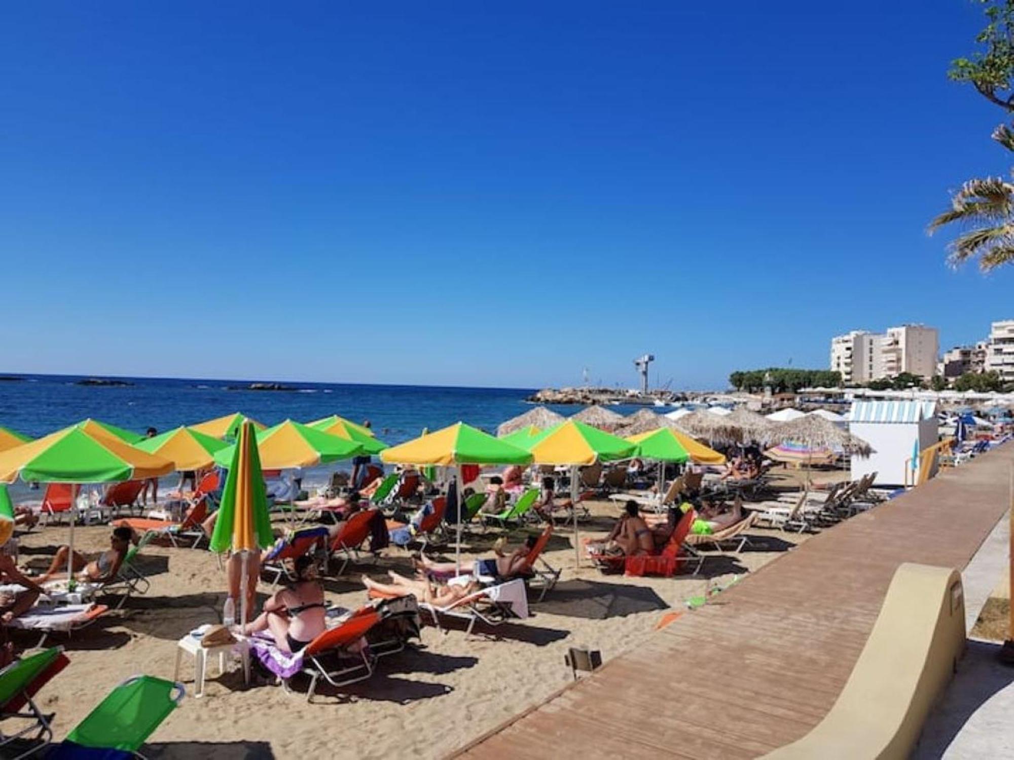 Sun Beach Apartments In Chania 09 11 Dış mekan fotoğraf